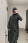 Daniel Andresen Hat Collection I Zhou Yun Belgian Knitted Handmade Hat DA-CYR7-HEI Pure Cashmere Black 7 PDA100